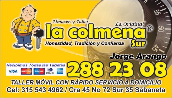 La Colmena Sur - Llaves de Seguridad - Copias - Cerraduras | Periódico del Sur | Sabaneta - Antioquia